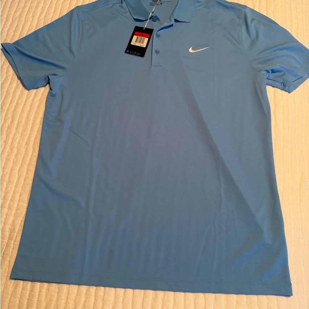 Nike Golf Men's Light Blue Polo Shirt